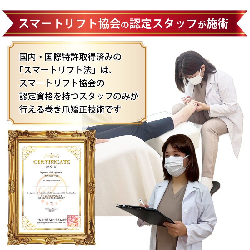 巻き爪・変形爪専門 まるノバス 溝の口店のスタッフ